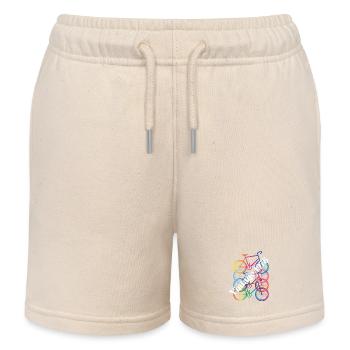 Vintage 1986 - Kinder Organic Joggingshorts Mini Bolter von Stanley/Stella - Natur - Vorne