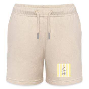 Minimalist LA DOLCE VITA Graphic Tee Design - Short de jogging enfant bio Stanley/Stella - écru doux - Devant