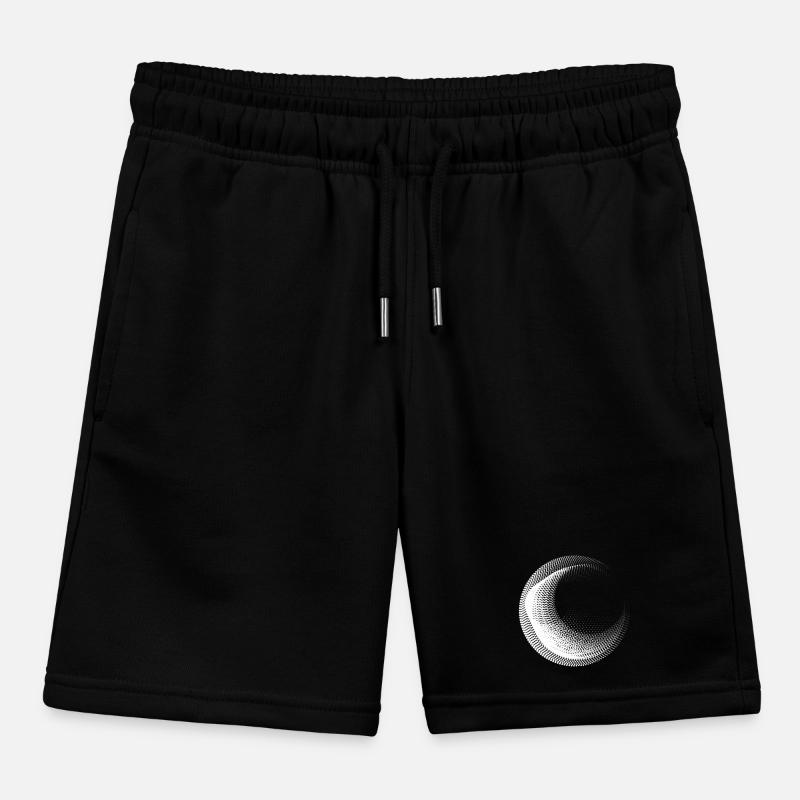 Conception de cercles points Short de jogging enfant bio Stanley/Stella