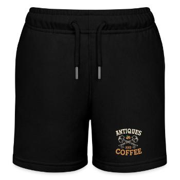 Marché aux puces - Short de jogging enfant bio Stanley/Stella - noir - Devant
