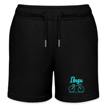 Vélo cycliste Ibiza - Short de jogging enfant bio Stanley/Stella - noir - Devant