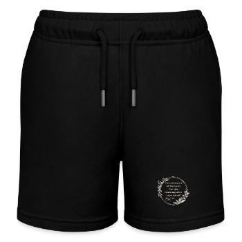 Jane Eyre Zitat II – Niedlicher Stil - Kinder Organic Joggingshorts Mini Bolter von Stanley/Stella - Schwarz - Vorne