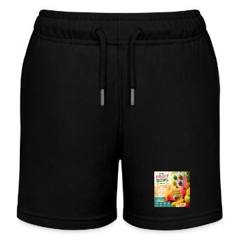 The Fruit Bowl — Fresh Tone Gitarrenpedal-Parodie - Kinder Organic Joggingshorts Mini Bolter von Stanley/Stella - Schwarz - Vorne