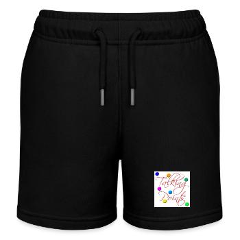 Talking Points - Kinder Organic Joggingshorts Mini Bolter von Stanley/Stella - Schwarz - Vorne