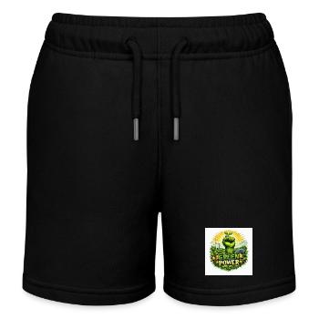 énergie verte - Short de jogging enfant bio Stanley/Stella - noir - Devant