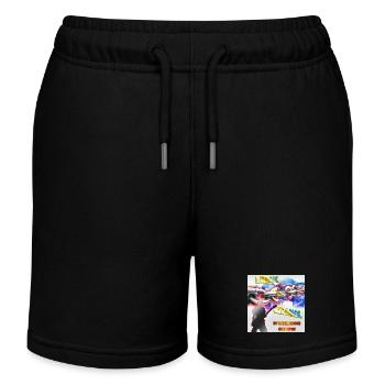 Break the Chains von Mark Noone - Kinder Organic Joggingshorts Mini Bolter von Stanley/Stella - Schwarz - Vorne