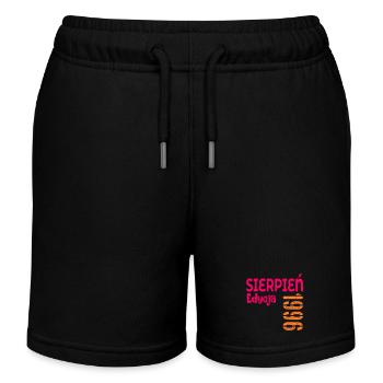 30. Geburtstag August 1986 - Kinder Organic Joggingshorts Mini Bolter von Stanley/Stella - Schwarz - Vorne