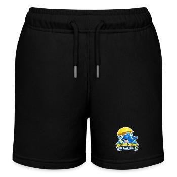 Wal Regenschirm für alle Fälle Lustiger Spruch - Kinder Organic Joggingshorts Mini Bolter von Stanley/Stella - Schwarz - Vorne