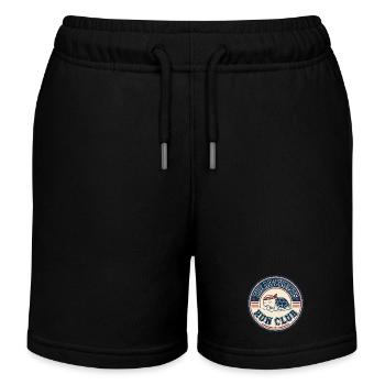 Apathhetic Turtle Run Club - Kinder Organic Joggingshorts Mini Bolter von Stanley/Stella - Schwarz - Vorne
