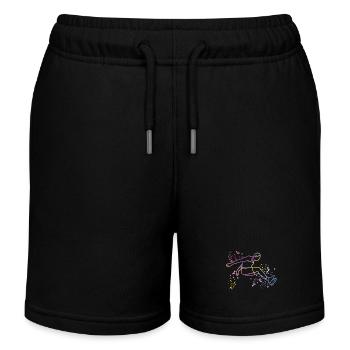 Sauts en longueur Saut en longueur Enfants Saut en longueur - Short de jogging enfant bio Stanley/Stella - noir - Devant