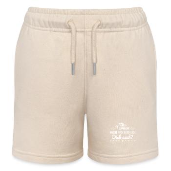 Turnen Mädchen Gymnastik Turnanzug Turnerin - Kinder Organic Joggingshorts Mini Bolter von Stanley/Stella - Natur - Vorne
