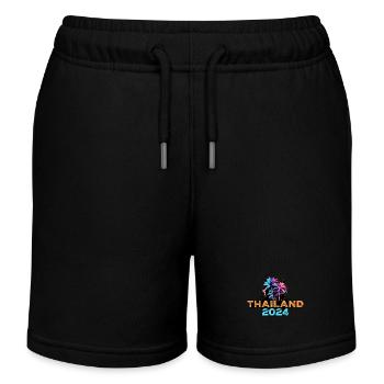 Tournée Thaïlande 2024 - Short de jogging enfant bio Stanley/Stella - noir - Devant