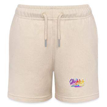 Glücklich - Kinder Organic Joggingshorts Mini Bolter von Stanley/Stella - Natur - Vorne