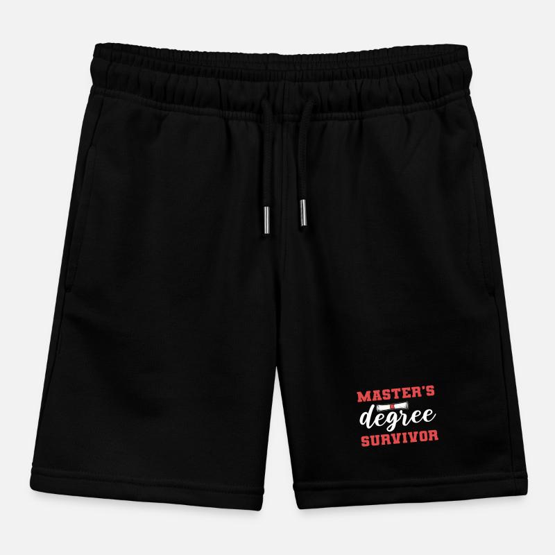 Master Studium Abschlussfeier Kinder Organic Joggingshorts Mini Bolter von Stanley/Stella