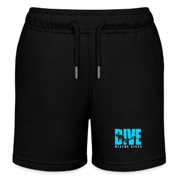 Dive - Kids Organic Sweat Shorts by Stanley/Stella - black - Front