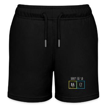 Tableau périodique - Short de jogging enfant bio Stanley/Stella - noir - Devant