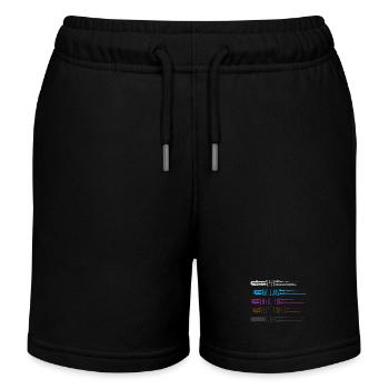 Jiu Jitsu Selbstverteidigung - Kinder Organic Joggingshorts Mini Bolter von Stanley/Stella - Schwarz - Vorne