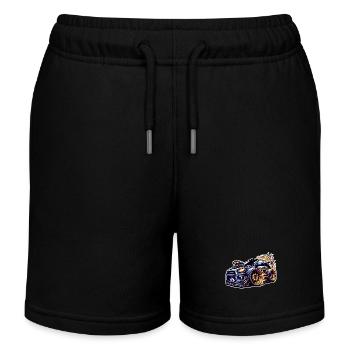 Voiture de sport tuning voiture - Short de jogging enfant bio Stanley/Stella - noir - Devant