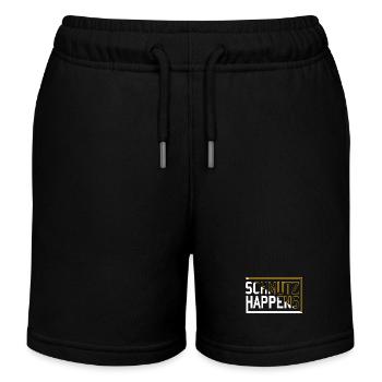 Hanoucca - Short de jogging enfant bio Stanley/Stella - noir - Devant