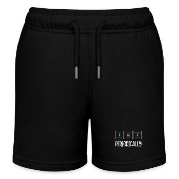 Tableau périodique - Short de jogging enfant bio Stanley/Stella - noir - Devant