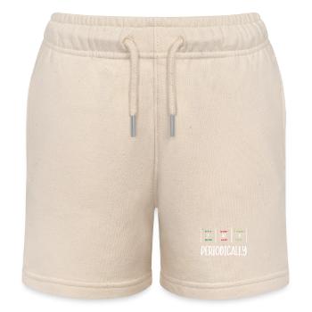 Tableau périodique - Short de jogging enfant bio Stanley/Stella - écru doux - Devant