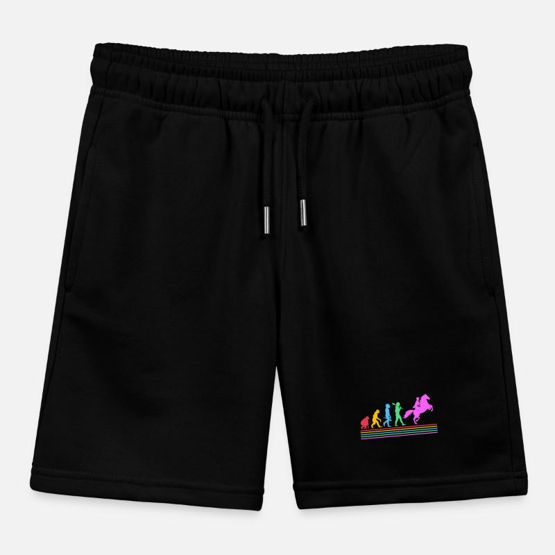 Pferderennen Evolution Kinder Organic Joggingshorts Mini Bolter von Stanley/Stella