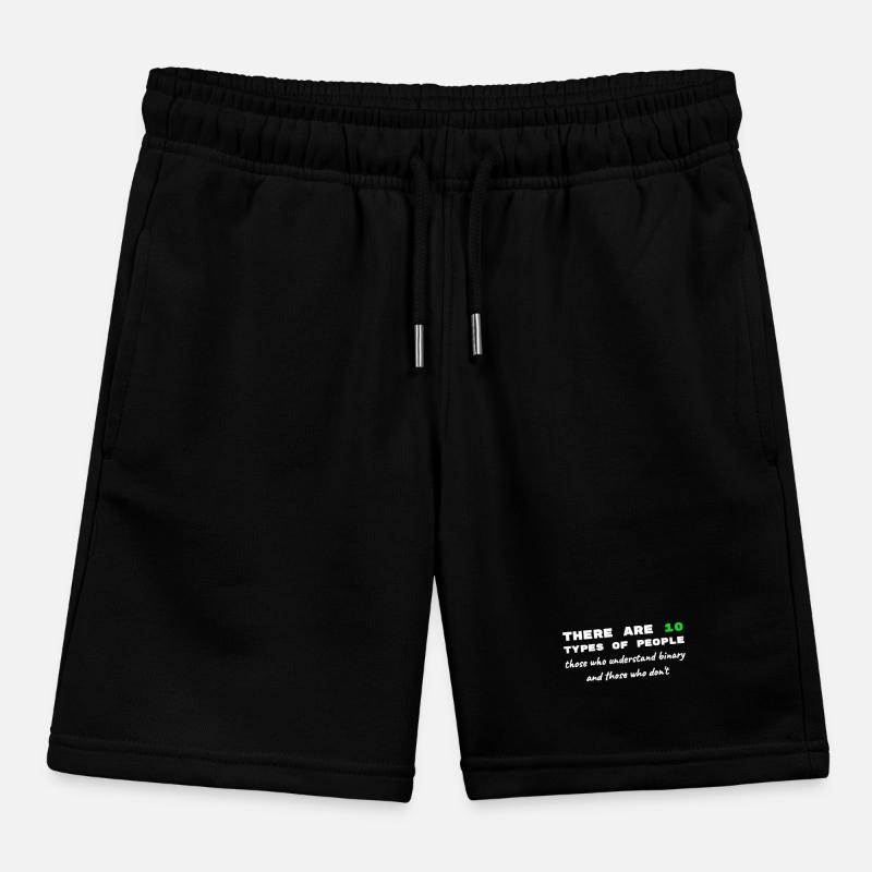 Binär Code lustige Sprüche Computer Computerarbeit Kinder Organic Joggingshorts Mini Bolter von Stanley/Stella