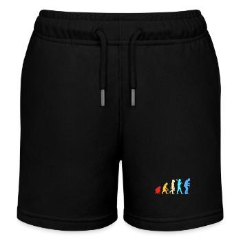 Clarinette - Short de jogging enfant bio Stanley/Stella - noir - Devant