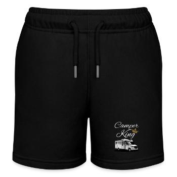 Camper King-Camper King - Kids Organic Sweat Shorts by Stanley/Stella - black - Front