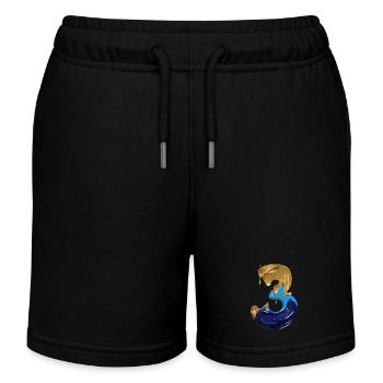 NON. 3 NUMÉRO 3 3E ANNIVERSAIRE COOL - Short de jogging enfant bio Stanley/Stella - noir - Devant