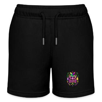 Mardi Gras Bruh - Carnaval - Masque - Cadeau - Short de jogging enfant bio Stanley/Stella - noir - Devant