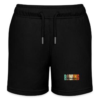 Équipe d’aviron Aviron Aviron Rameur - Short de jogging enfant bio Stanley/Stella - noir - Devant