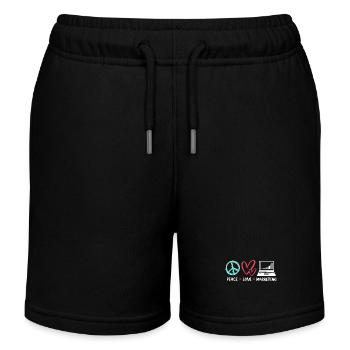 Marketing Manager - Kinder Organic Joggingshorts Mini Bolter von Stanley/Stella - Schwarz - Vorne