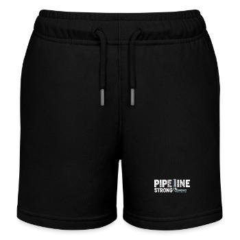 Schlosser Installateur Montage - Kinder Organic Joggingshorts Mini Bolter von Stanley/Stella - Schwarz - Vorne