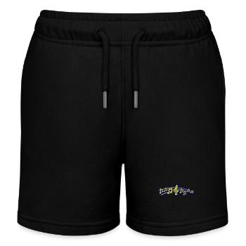 Notes de musique Symbole Musique - Short de jogging enfant bio Stanley/Stella - noir - Devant