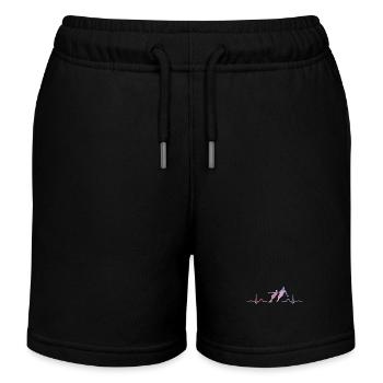 Eiskunstläufer Schlittschuhlaufen Eiskunstlauf - Kinder Organic Joggingshorts Mini Bolter von Stanley/Stella - Schwarz - Vorne