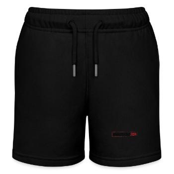 Barcelona 2024 - Kinder Organic Joggingshorts Mini Bolter von Stanley/Stella - Schwarz - Vorne