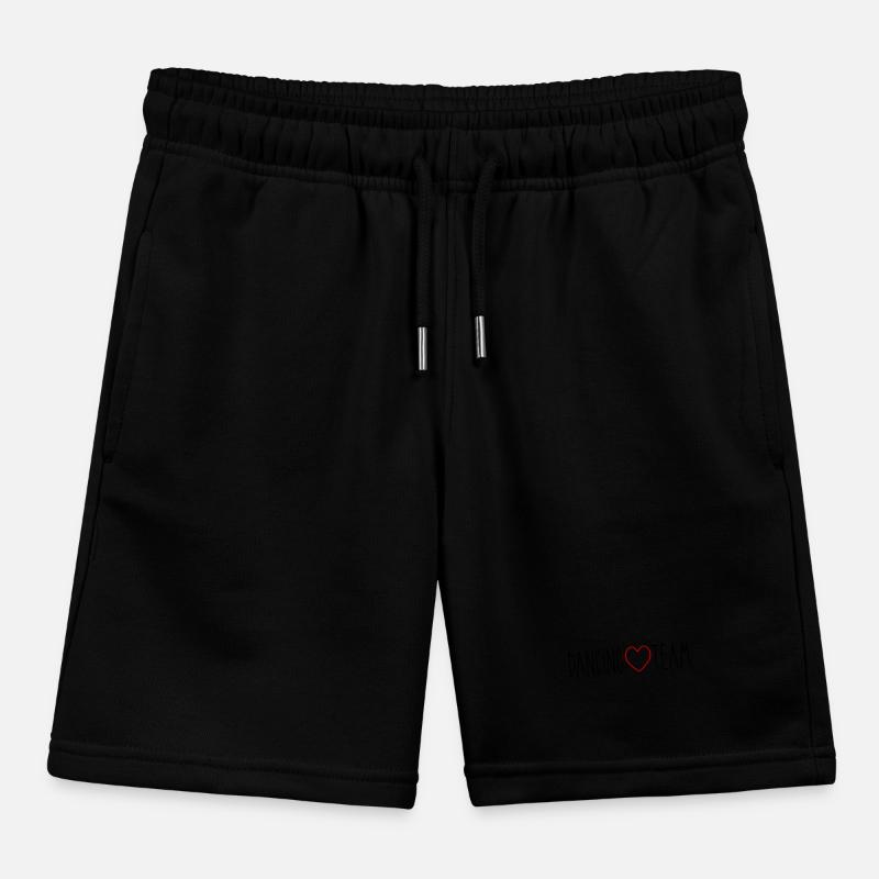Dancing Team Heart Kids Organic Sweat Shorts by Stanley/Stella