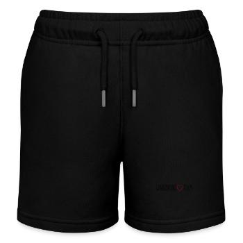 Windsurfing Team Herz - Kinder Organic Joggingshorts Mini Bolter von Stanley/Stella - Schwarz - Vorne