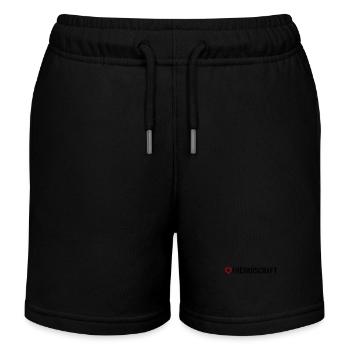 Freundschaft Herz - Kinder Organic Joggingshorts Mini Bolter von Stanley/Stella - Schwarz - Vorne