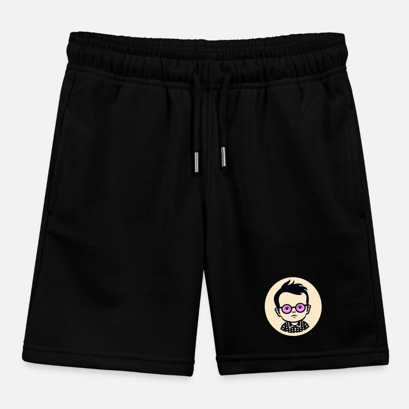 Le garçon nerd intelligent Short de jogging enfant bio Stanley/Stella