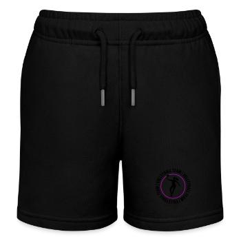 Volleyball Team Verein Spielerin - Kinder Organic Joggingshorts Mini Bolter von Stanley/Stella - Schwarz - Vorne