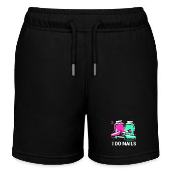Kosmetikerin - Kinder Organic Joggingshorts Mini Bolter von Stanley/Stella - Schwarz - Vorne
