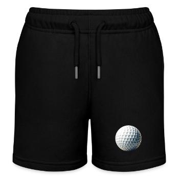 Golfe - Short de jogging enfant bio Stanley/Stella - noir - Devant