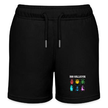 Insecte - Short de jogging enfant bio Stanley/Stella - noir - Devant