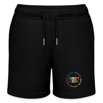 Physiotherapie Physio Physiotherapeut - Kinder Organic Joggingshorts Mini Bolter von Stanley/Stella - Schwarz - Vorne