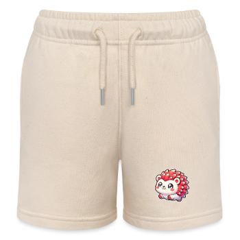 Igel - Kinder Organic Joggingshorts Mini Bolter von Stanley/Stella - Natur - Vorne