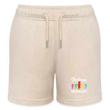 Kindergarten Erziehung Erzieher Erzieherin - Kinder Organic Joggingshorts Mini Bolter von Stanley/Stella - Natur - Vorne