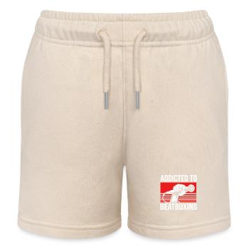 Beatbox - Kids Organic Sweat Shorts by Stanley/Stella - soft Ecru - Front