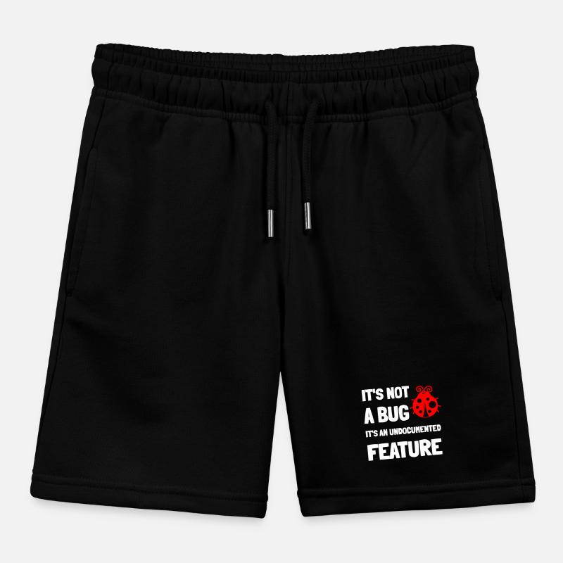 Informatik Informatiker Witz lustiger Spruch Coder Kinder Organic Joggingshorts Mini Bolter von Stanley/Stella